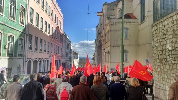 Comício comemorativo do 96º aniversário do PCP, Lisboa