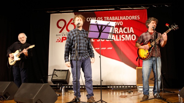 Comício comemorativo do 96º aniversário do PCP, Lisboa