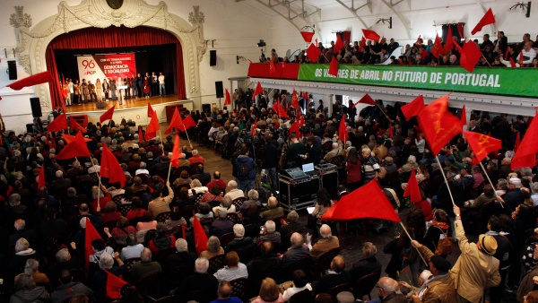 Comício comemorativo do 96º aniversário do PCP, Lisboa