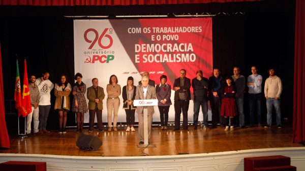 Comício comemorativo do 96º aniversário do PCP, Lisboa