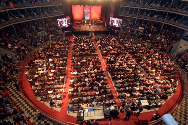 Comício comemorativo do Centenário da Revolução de Outubro