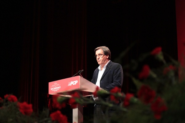 Comício comemorativo do Centenário da Revolução de Outubro