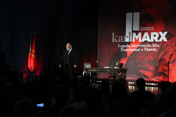 Comício Comemorativo do II Centenário do nascimento de Karl Marx