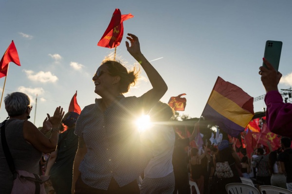 Comício da 46.ª edição da Festa do Avante!