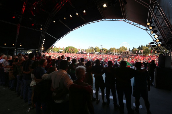 Comício da 46.ª edição da Festa do Avante!