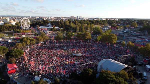 Comício da 46.ª edição da Festa do Avante!