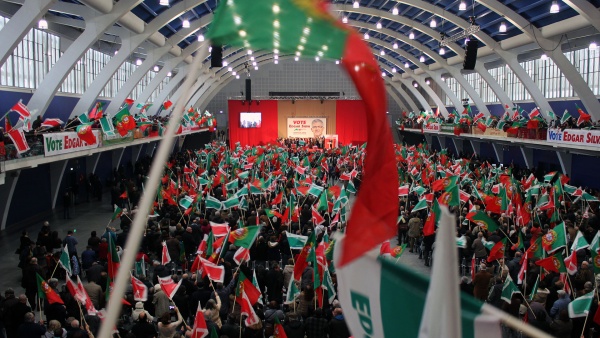 Comício em Lisboa da candidatura de Edgar Silva à Presidência da República