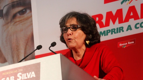 Comício em Lisboa da candidatura de Edgar Silva à Presidência da República