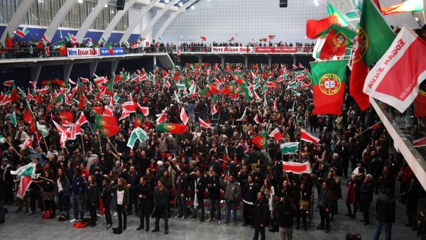 Comício em Lisboa da candidatura de Edgar Silva à Presidência da República