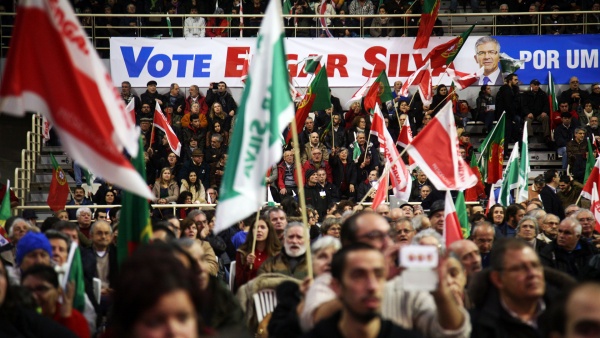 Comício no Porto da candidatura de Edgar Silva à Presidência da República