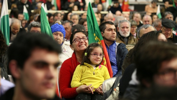 Comício no Porto da candidatura de Edgar Silva à Presidência da República