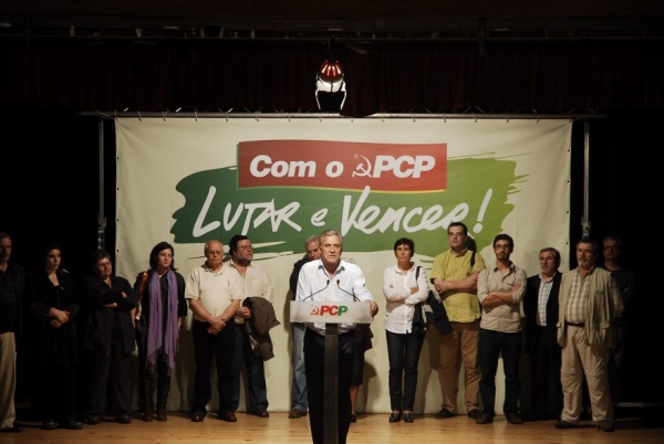 Comício do PCP em Coimbra