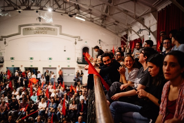 Comício em Lisboa