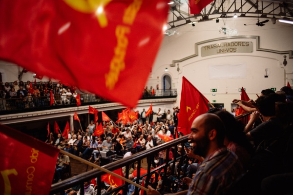 Comício em Lisboa