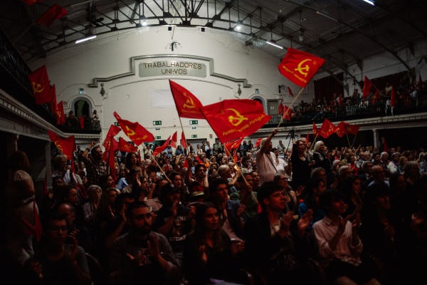 Comício em Lisboa