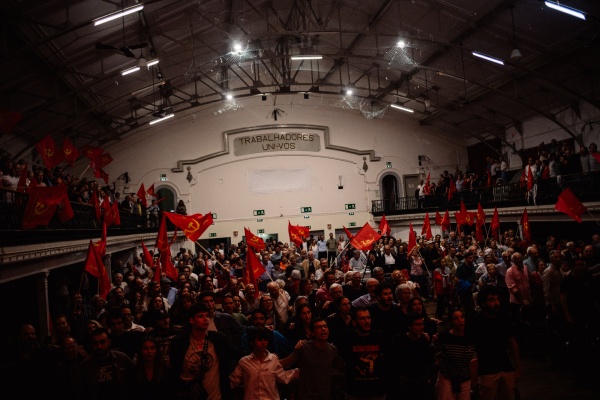Comício em Lisboa
