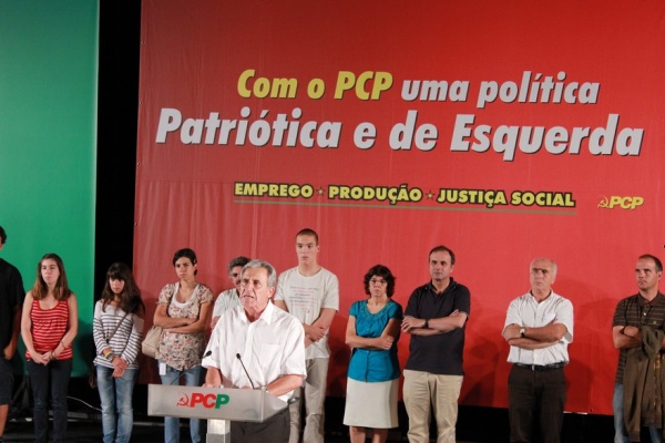 Comicio «Fazer frente aos despedimentos, aos cortes nos salários e às privatizações», Lisboa