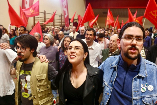 Comício «Força de Abril. A coragem de sempre!» na Baixa da Banheira