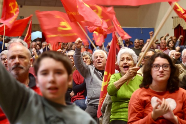 Comício «Força de Abril. A coragem de sempre!» na Baixa da Banheira