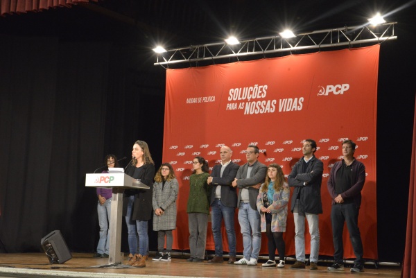 Comício «É hora de mudar de política» em Lisboa