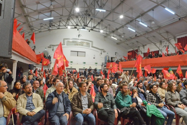 Comício «É hora de mudar de política» em Lisboa