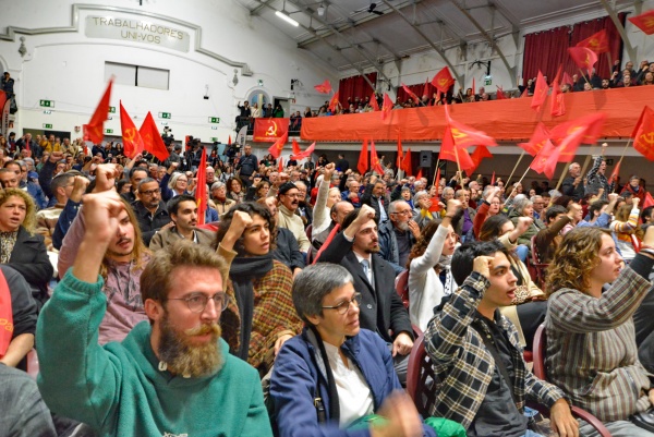 Comício «É hora de mudar de política» em Lisboa
