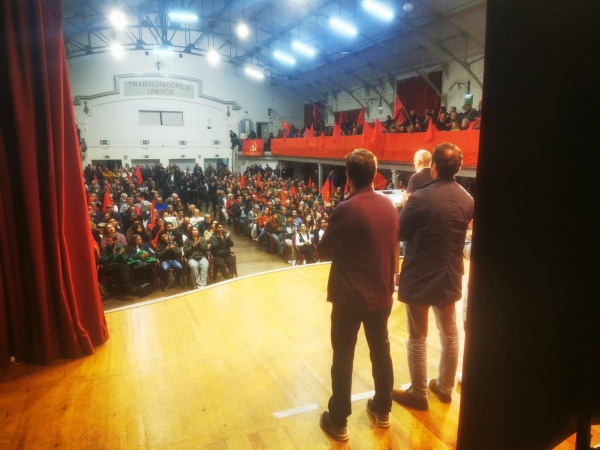 Comício «É hora de mudar de política» em Lisboa