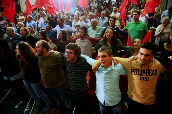 Comício «Luta e confiança», Lisboa