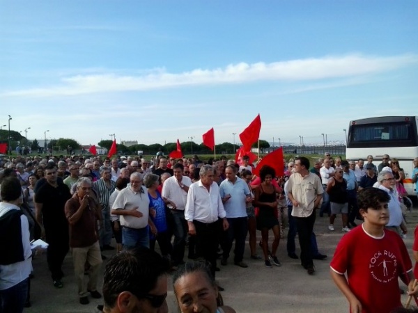 Comício «Mais espaço, mais Festa - Futuro com Abril - Avante com a campanha»