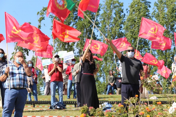 PCP rally - «Not a single right less. Confidence and struggle for a better life»