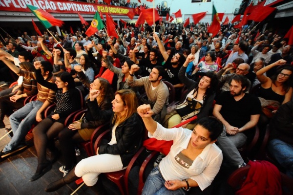 Comício «Pôr Fim ao Desastre - Rejeitar o Pacto de Agressão» - Voz do Operário, Lisboa