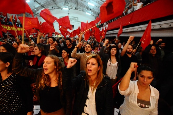 Comício «Pôr Fim ao Desastre - Rejeitar o Pacto de Agressão» - Voz do Operário, Lisboa