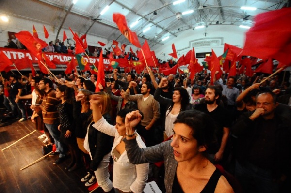 Comício «Pôr Fim ao Desastre - Rejeitar o Pacto de Agressão» - Voz do Operário, Lisboa