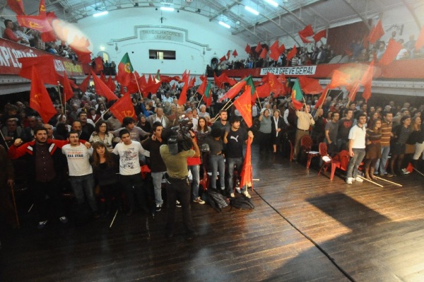 Comício «Pôr Fim ao Desastre - Rejeitar o Pacto de Agressão» - Voz do Operário, Lisboa