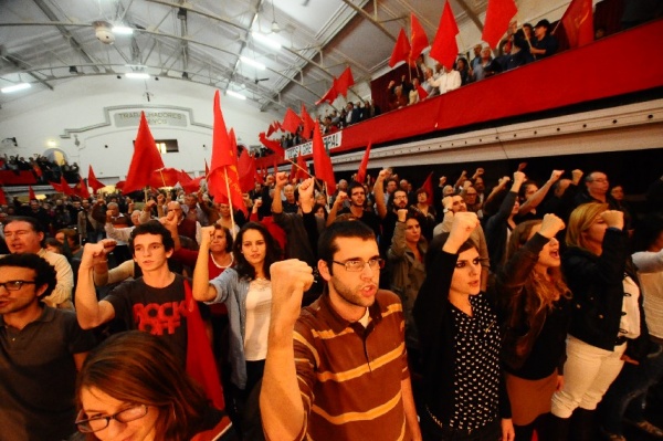 Comício «Pôr Fim ao Desastre - Rejeitar o Pacto de Agressão» - Voz do Operário, Lisboa