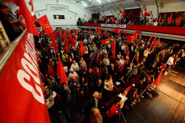 Comício «Pôr Fim ao Desastre - Rejeitar o Pacto de Agressão» - Voz do Operário, Lisboa