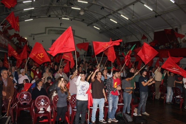 Comício «Pôr Fim ao Desastre - Rejeitar o Pacto de Agressão» - Voz do Operário, Lisboa