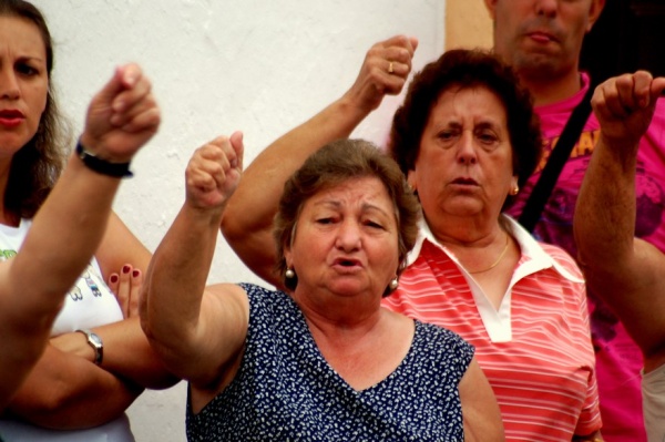 Concentração contra o encerramento dos CTT no Couço