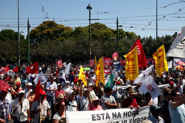 Concentração da CGTP-IN - «Todos a Belém»