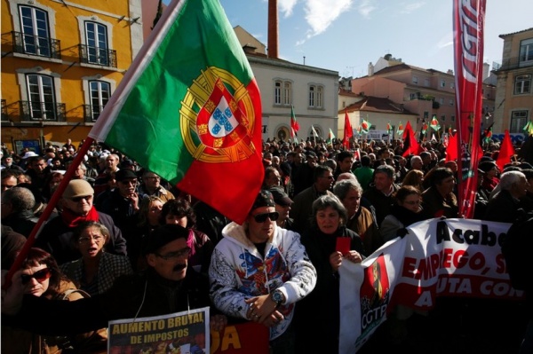 Concentração da CGTP-IN - «Votar Contra o Orçamento do Estado» - Lisboa