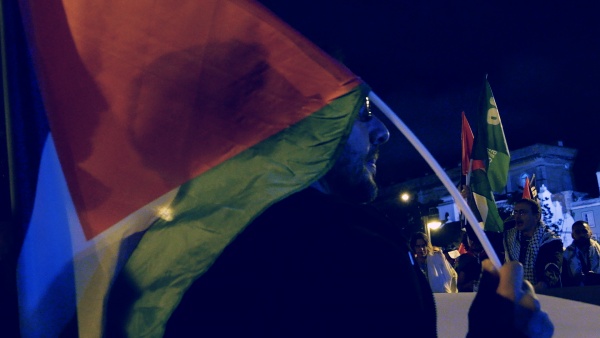 Concentração pela Paz no Médio Oriente e pelos direitos do Povo Palestiniano