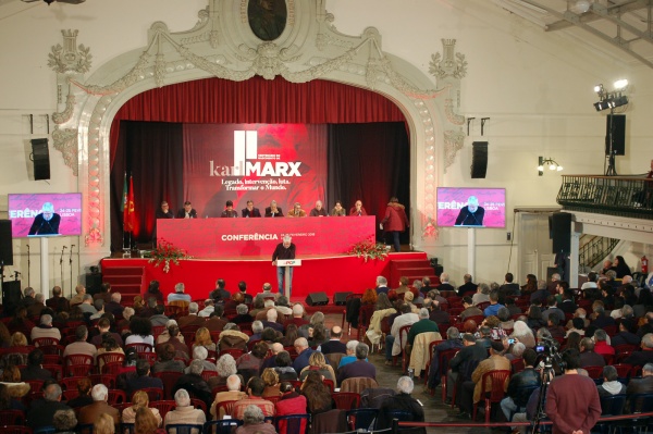 Conferência «II Centenário do Nascimento de Karl Marx - Legado, Intervenção, luta. Transformar o Mundo.»