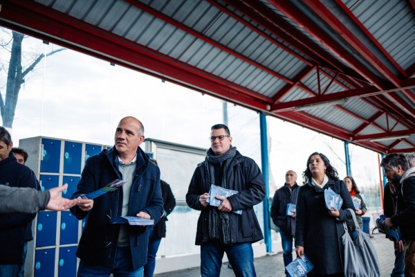 Contacto com trabalhadores da Autoeuropa