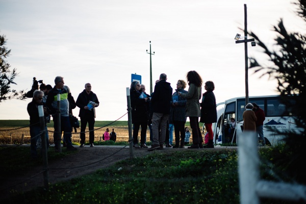 Contacto com os trabalhadores da Herdade do Vale da Rosa, Ferreira do Alentejo