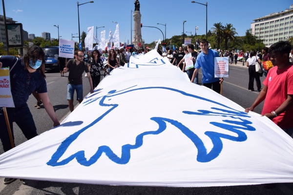 Desfile «Paz Sim! Guerra e corrida aos armamentos não!», Lisboa