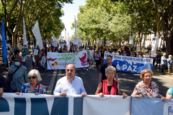 Desfile «Paz Sim! Guerra e corrida aos armamentos não!», Lisboa