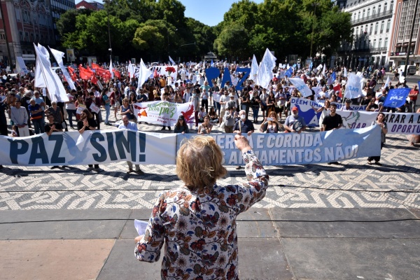 Desfile «Paz Sim! Guerra e corrida aos armamentos não!», Lisboa