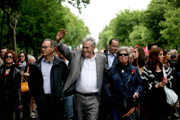 Popular demonstration commemorating the 41st anniversary of the April Revolution