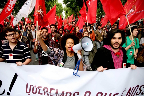 Popular demonstration commemorating the 41st anniversary of the April Revolution