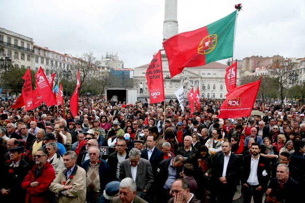 Popular demonstration commemorating the 41st anniversary of the April Revolution